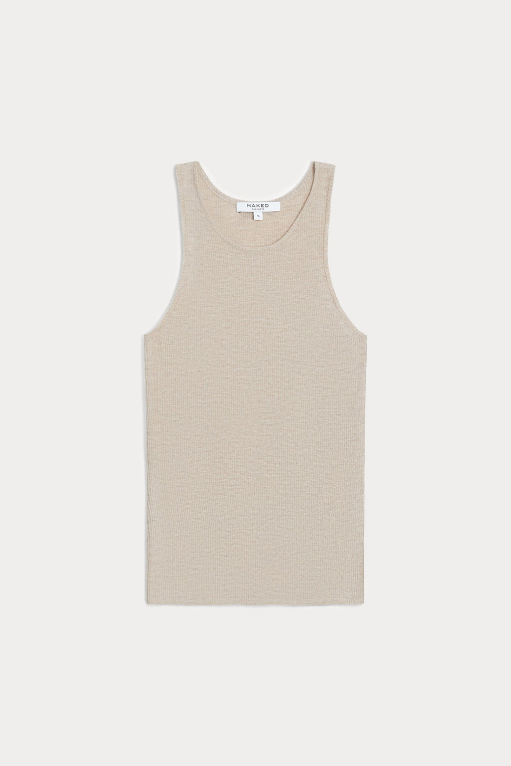 CAROLINA CREWNECK CASHMERE TANK