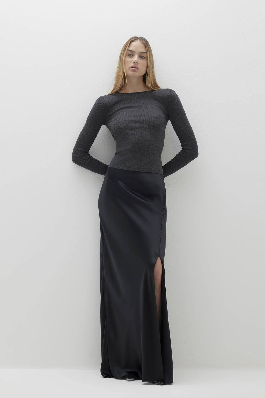 SIREN SILK MAXI SKIRT - Demo