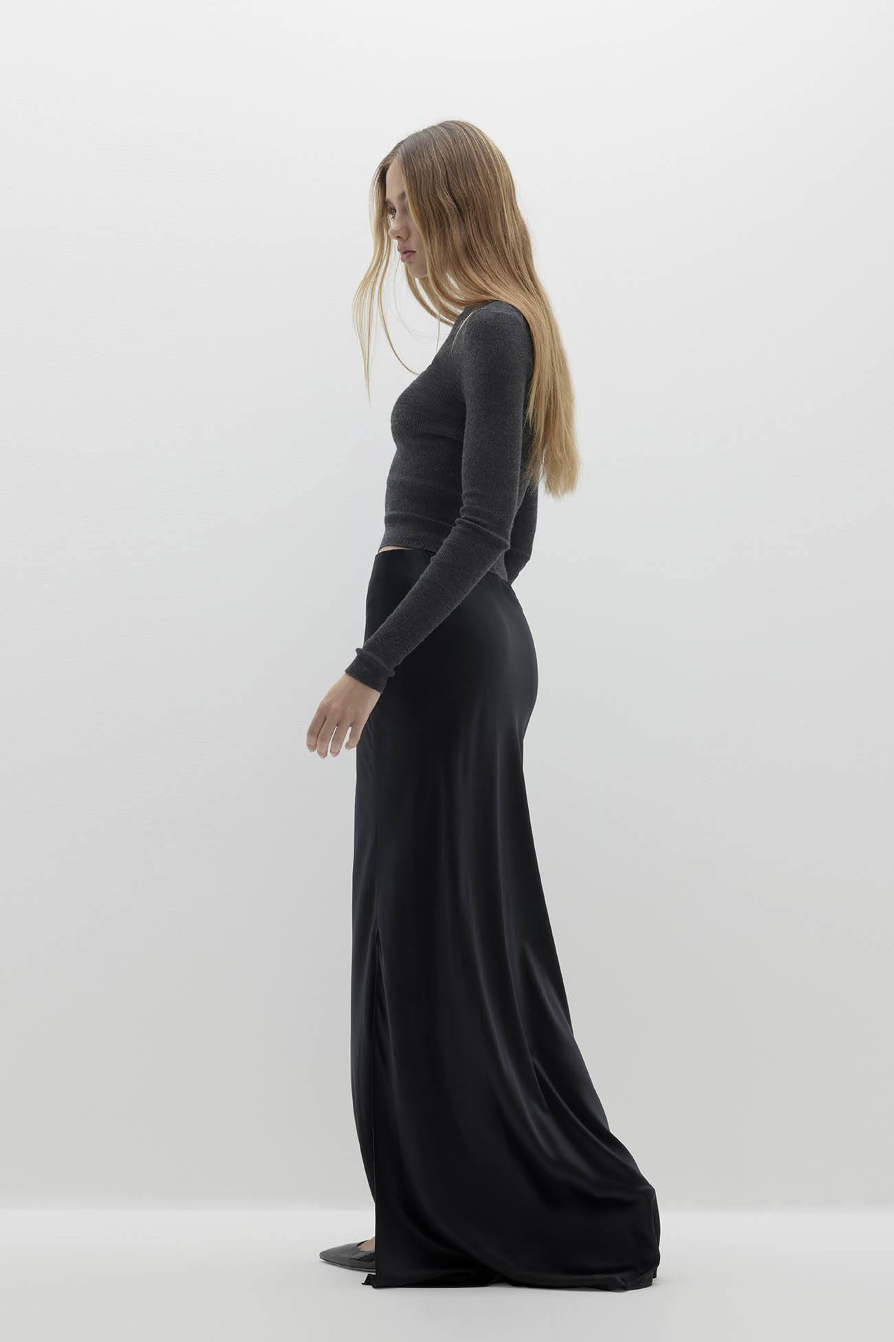 SIREN SILK MAXI SKIRT - Demo