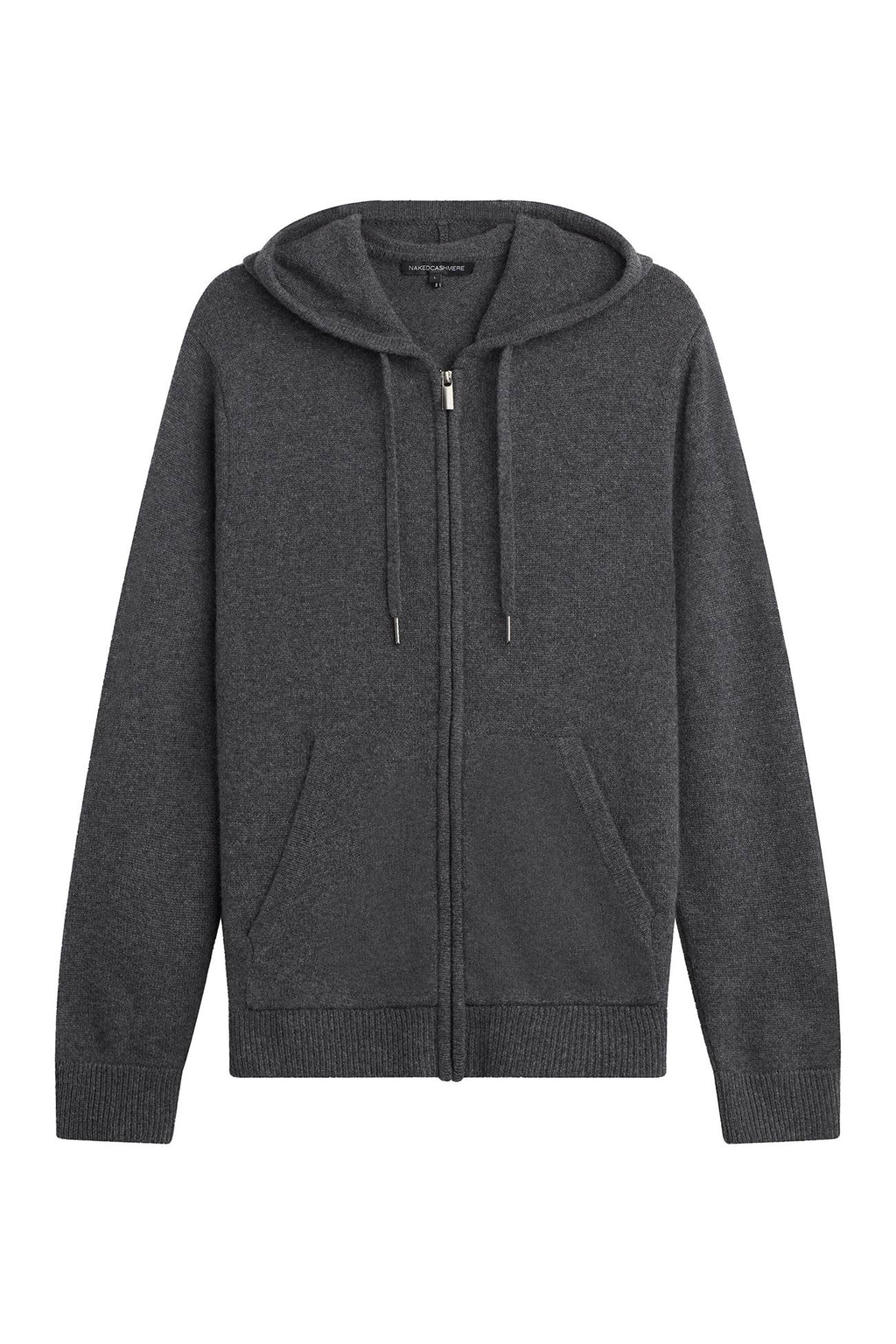 JAKE ZIP-UP CASHMERE HOODIE