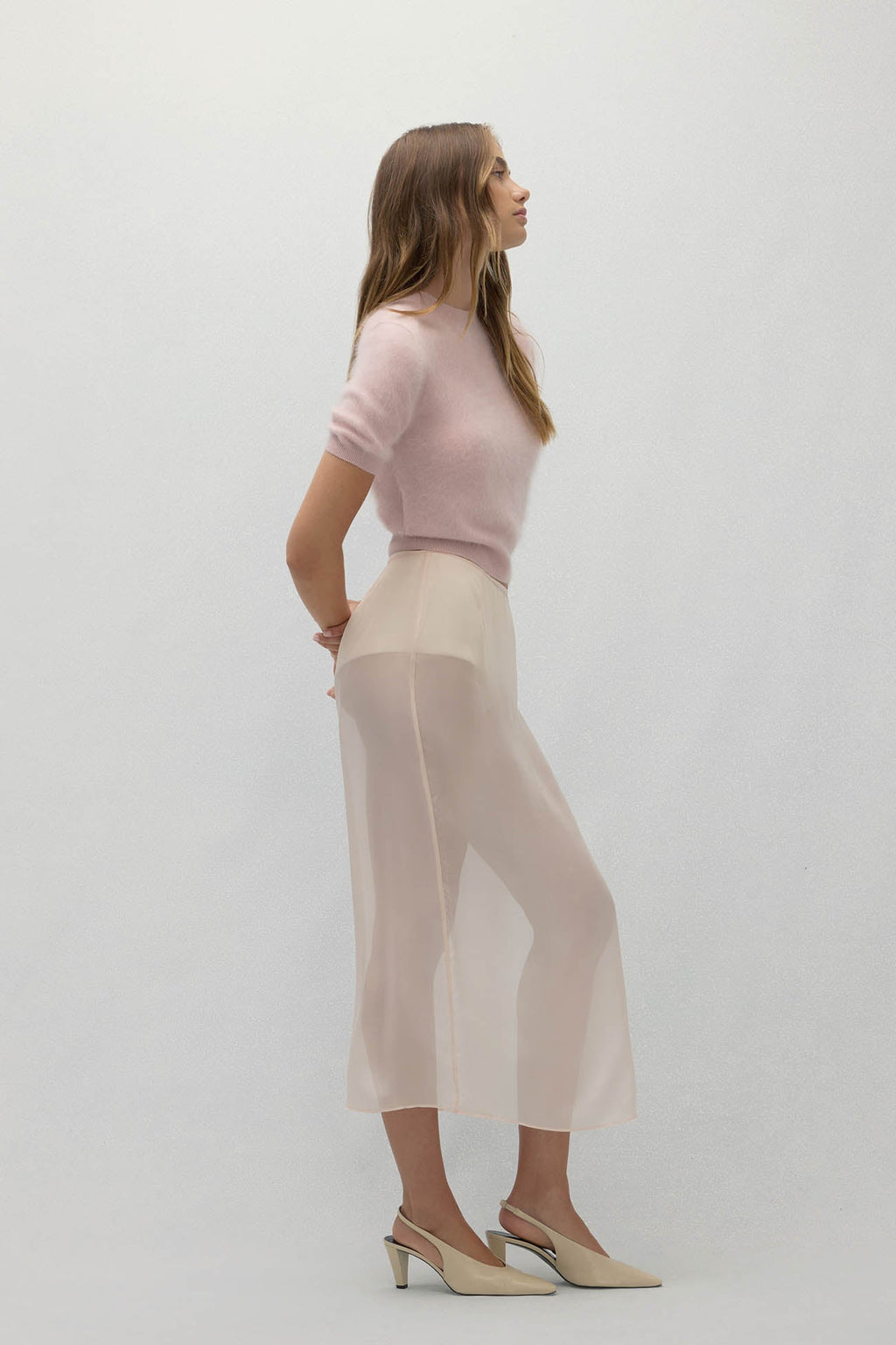 SHEENA BRUSHED CASHMERE SWEATER