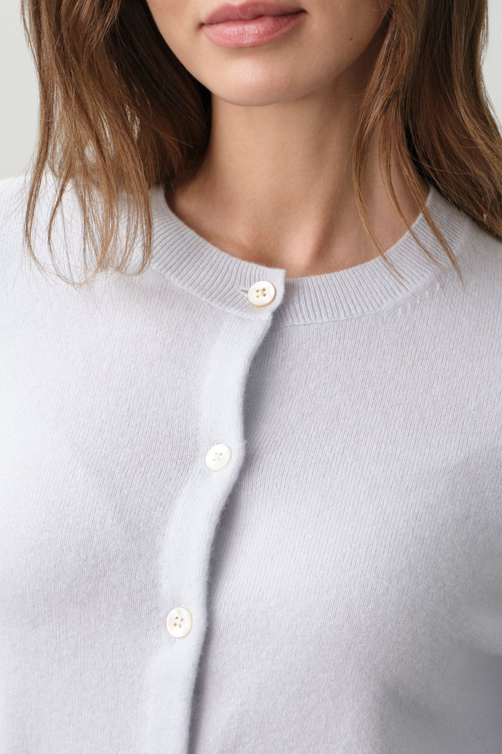 JAYLA BUTTON-UP CASHMERE CARDIGAN