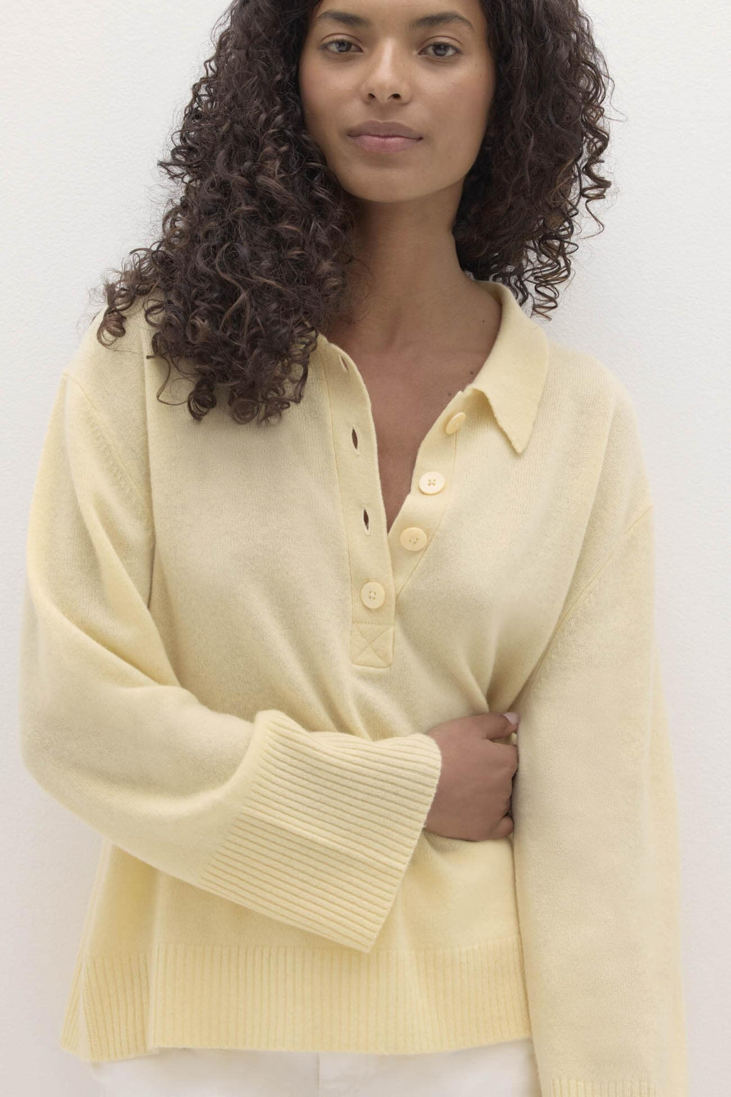 JEMMA CASHMERE POLO