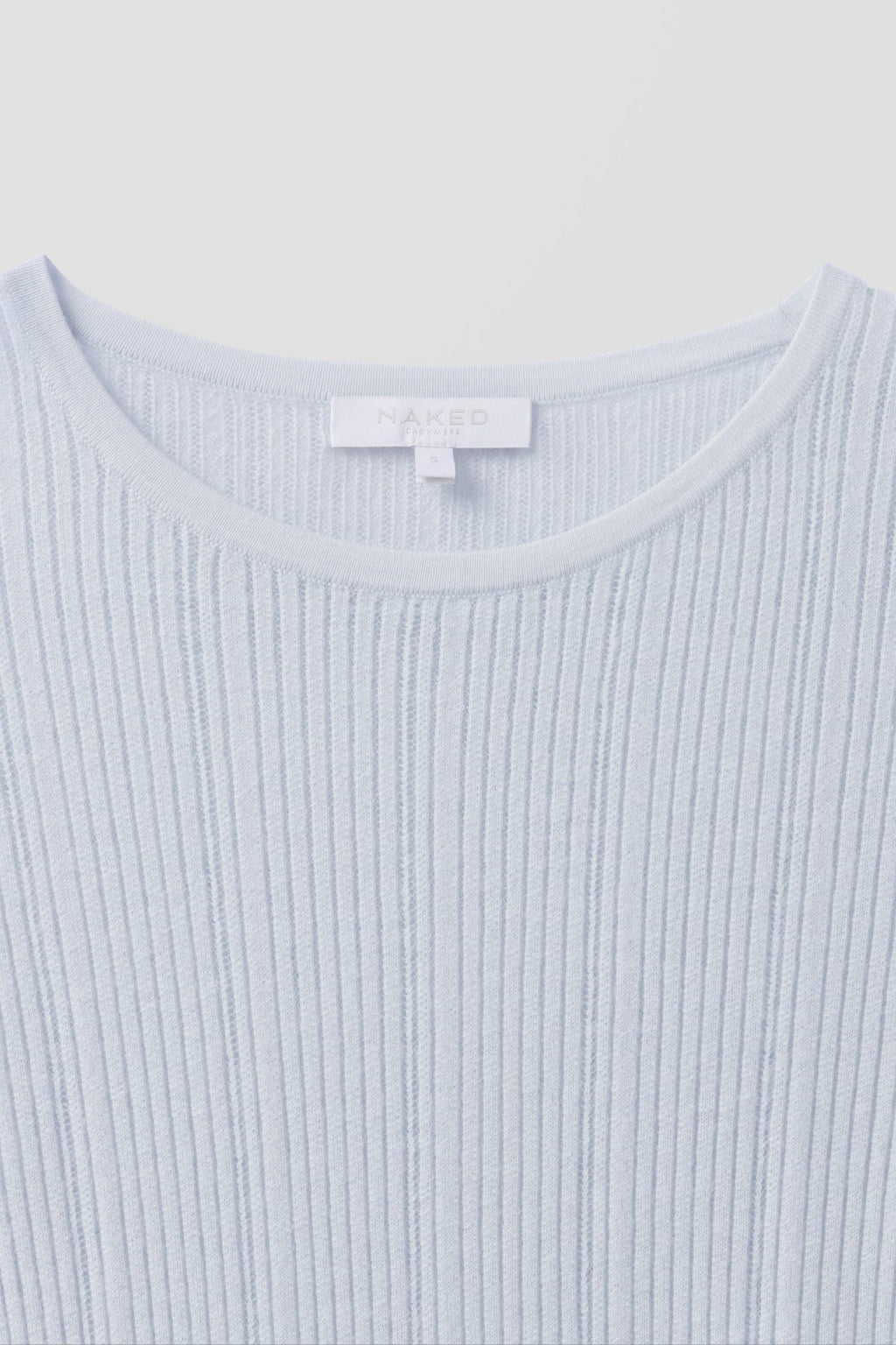 MABLE TRELLIS LONG SLEEVE CASHMERE TEE