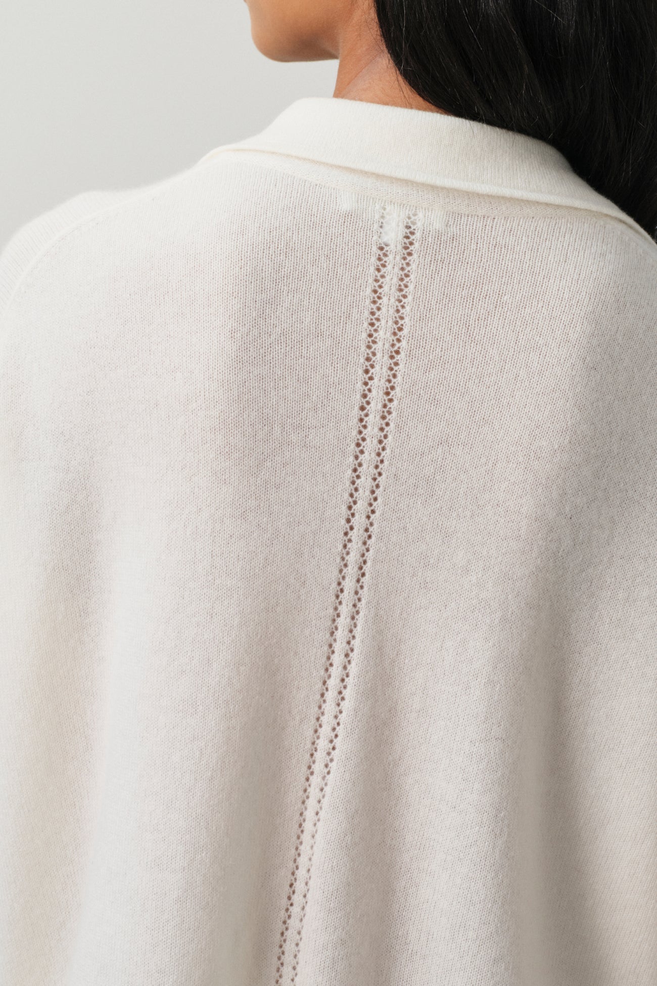 IMOGEN FEATHERWEIGHT CASHMERE POLO