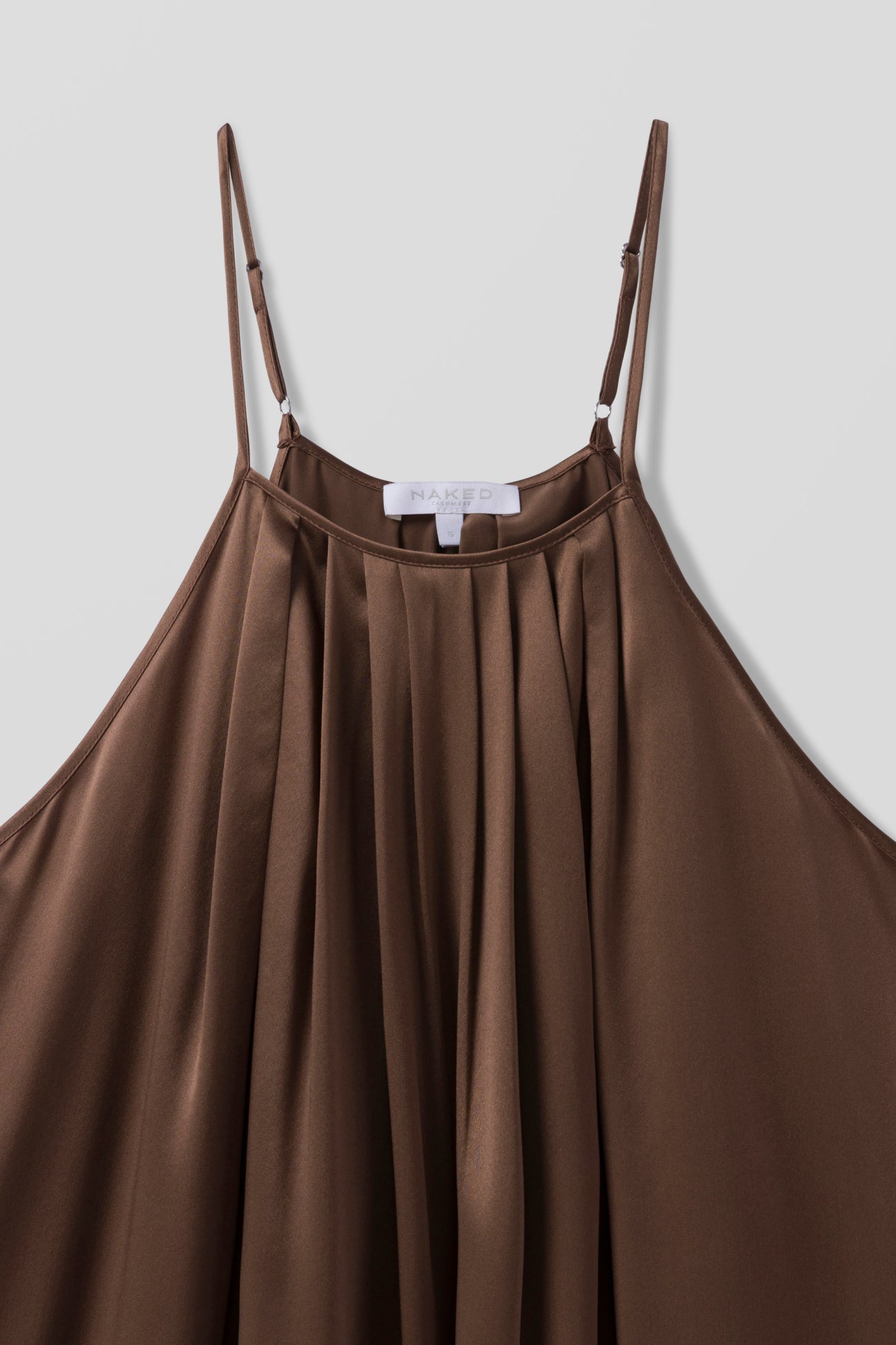 KIRA SILK MIDI DRESS