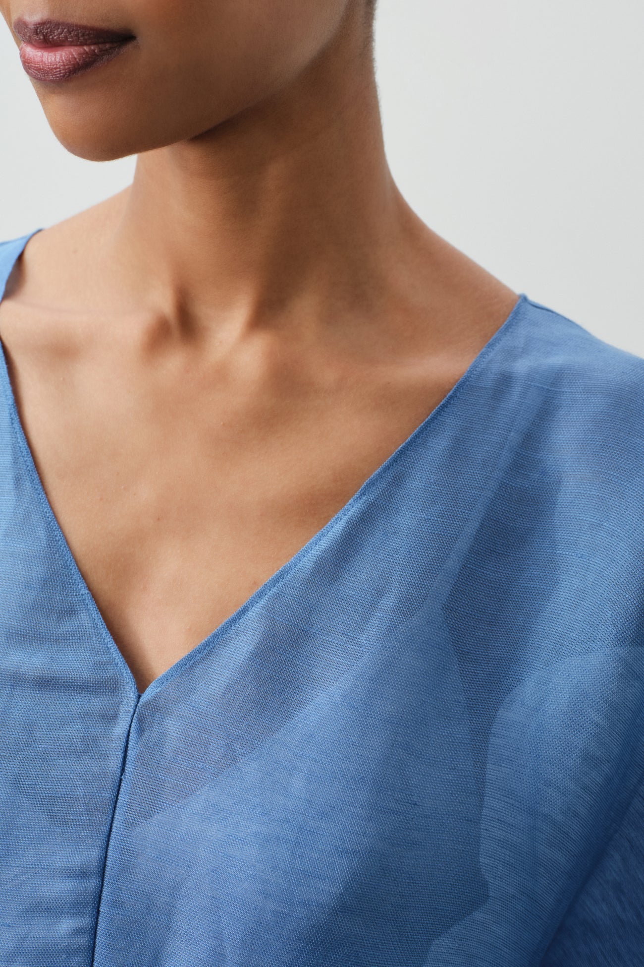 BERENICE LINEN SILK KAFTAN