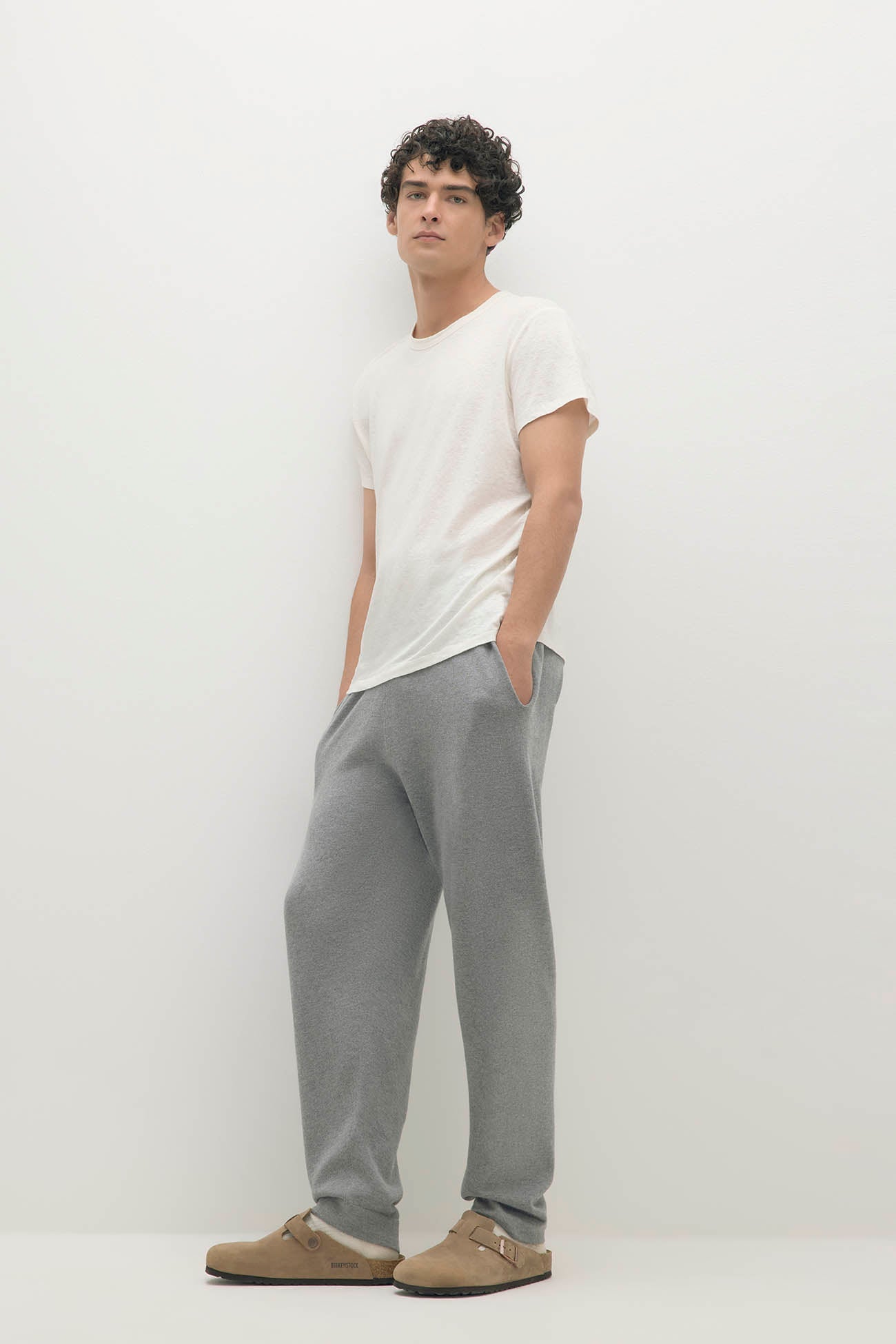 KYLE LINEN CREWNECK TEE