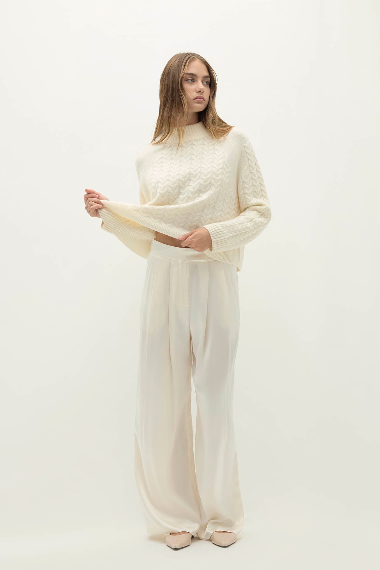ROSALIE SILK TROUSER